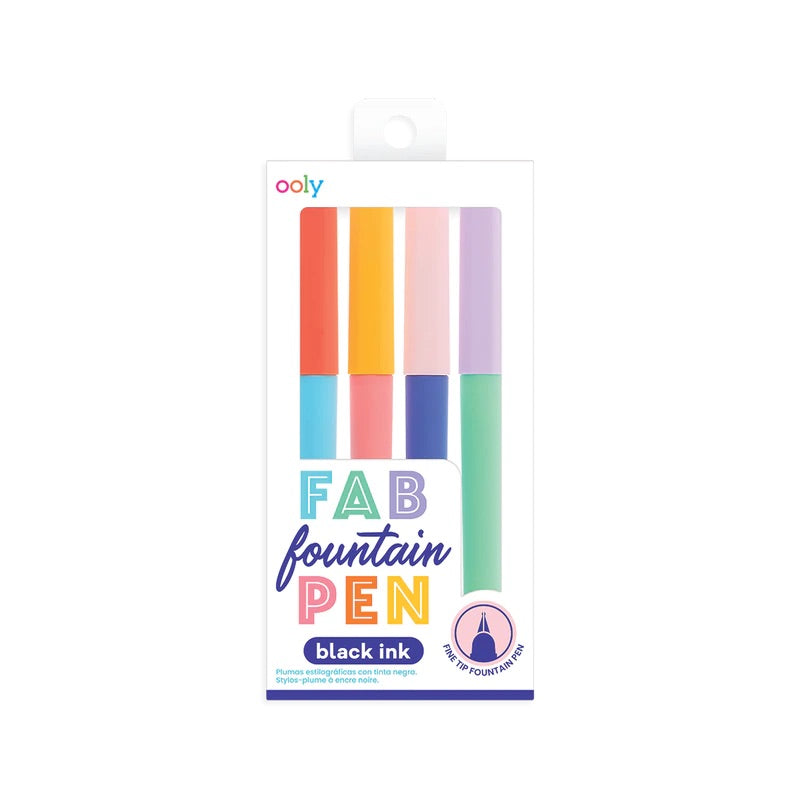 Ooly - Color Write Fountain Pens - Set of 8