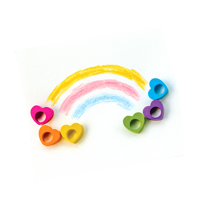 Heart Ring Crayons - Set of 6