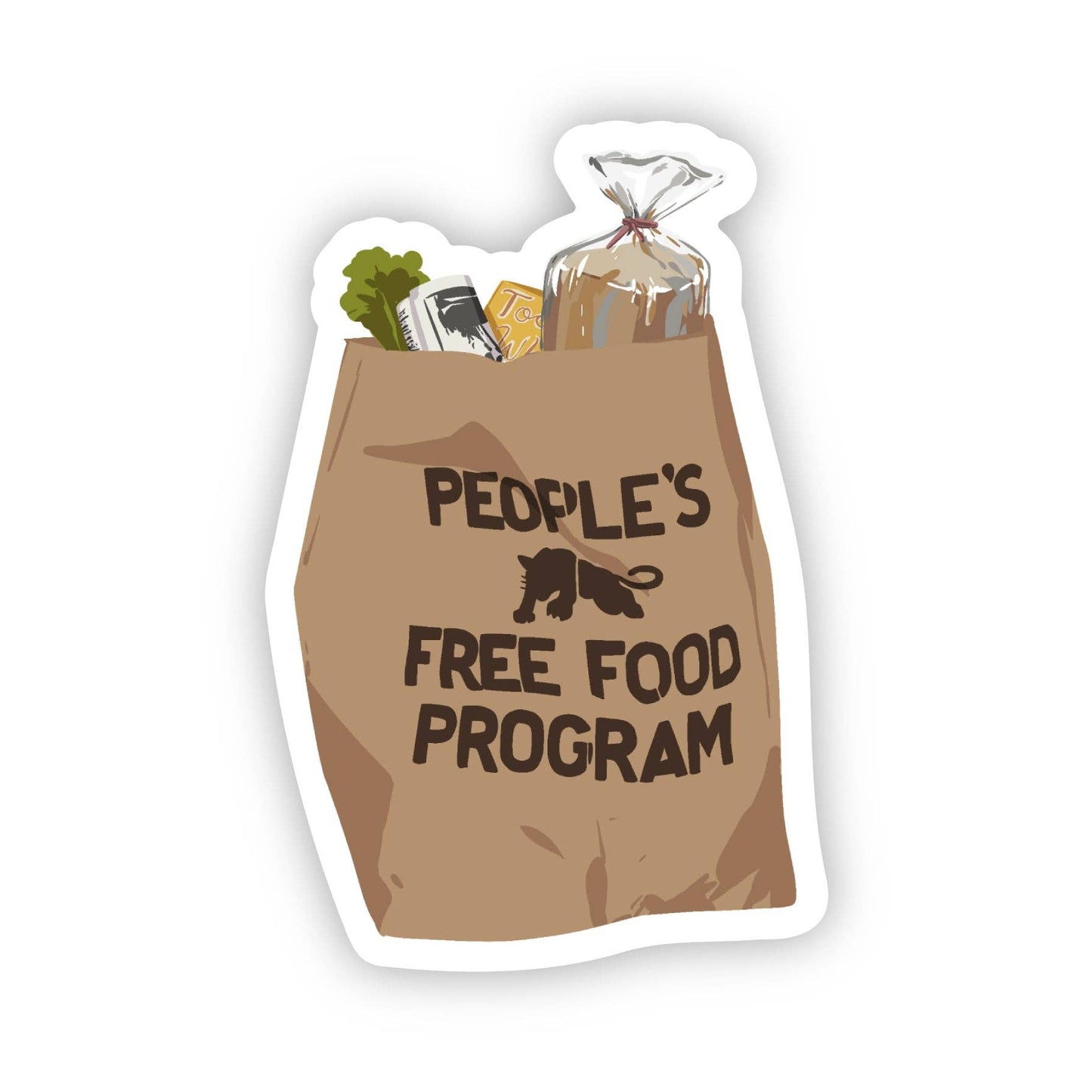 People's Free Food Bag | Black Panther Inspired | Activists