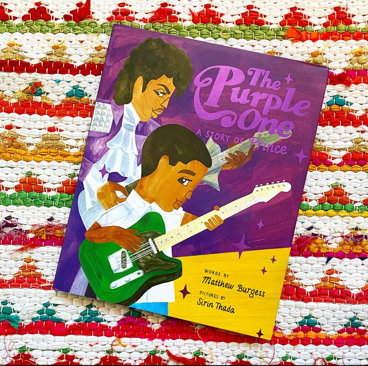 The Purple One: A Story of Prince | Matthew Burgess (Author) + Sirin Thada (Illustrator)