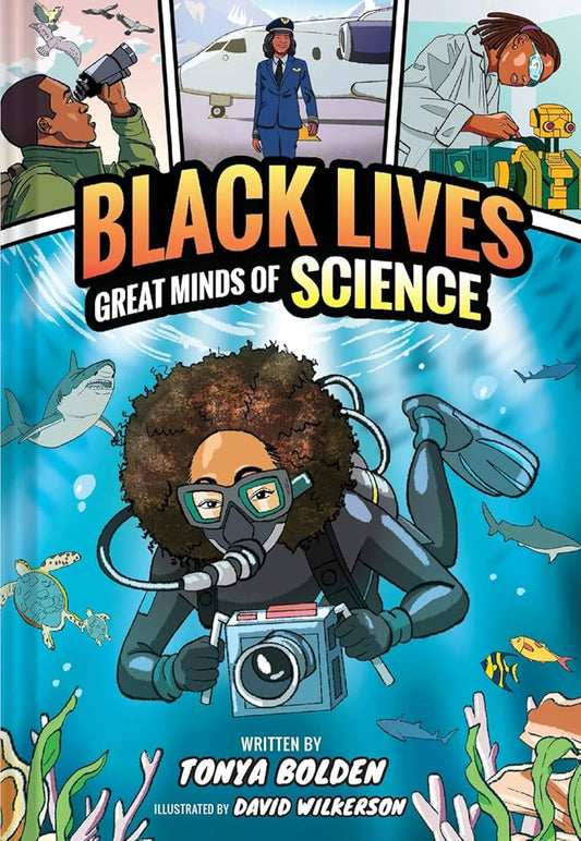 Great Minds of Science (Black Lives #1): A Nonfiction Graphic Novel cover image