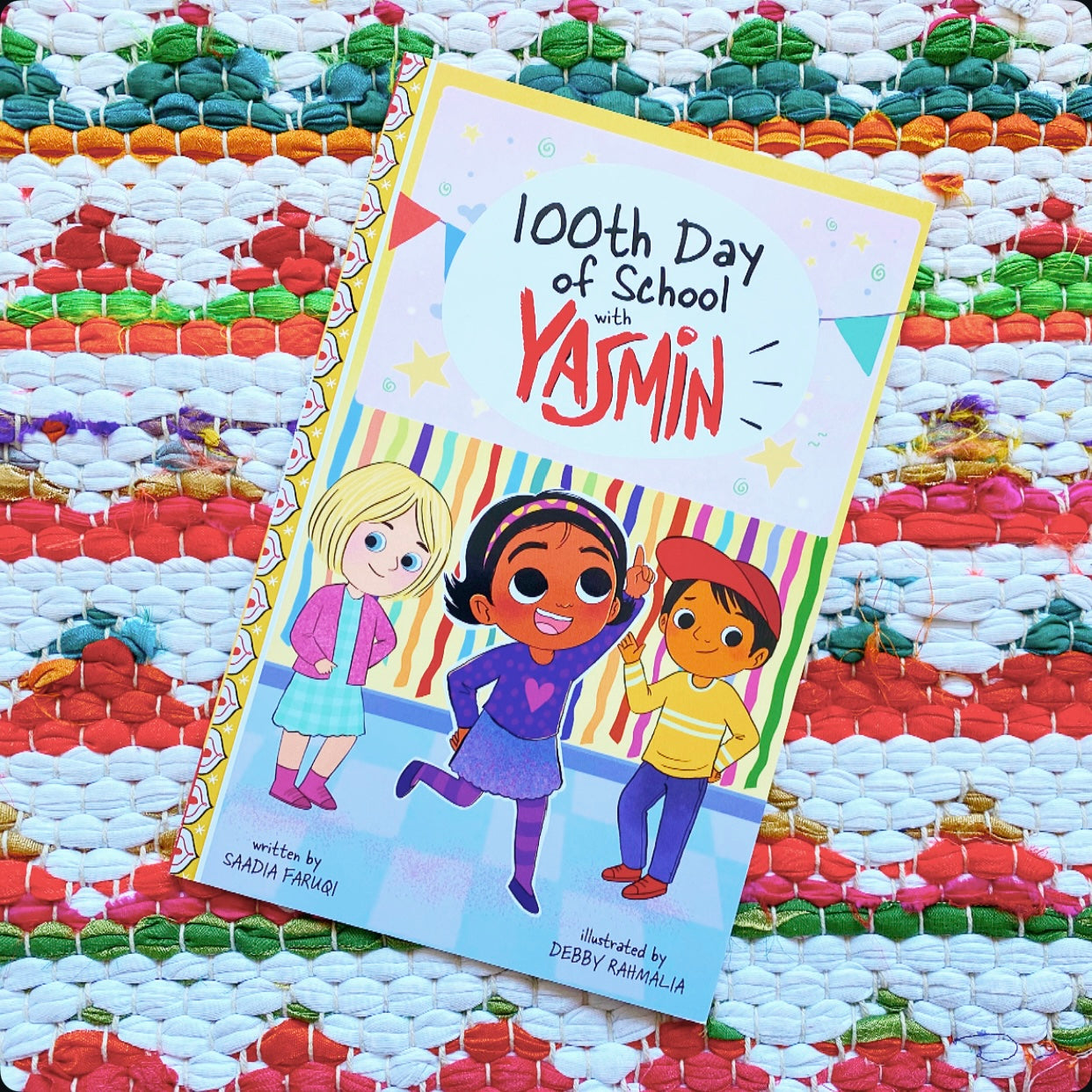 100th Day of School with Yasmin (Holidays and Celebrations with Yasmin) | Saadia Faruqi (Author) + Debby Rahmalia (Illustrator)