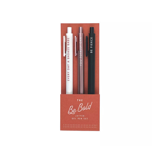 Be Bold Pen Set