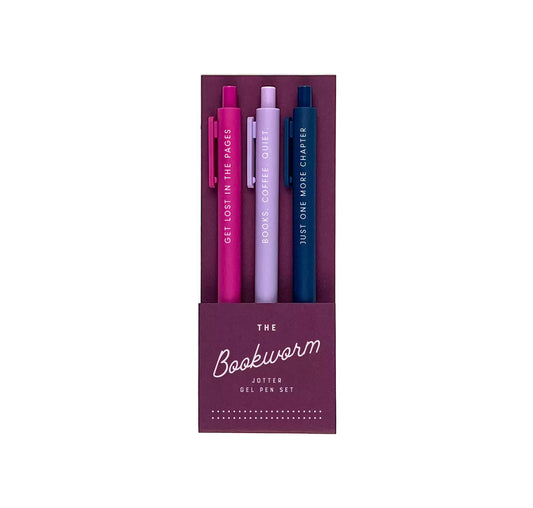 The Bookworm Pen Set