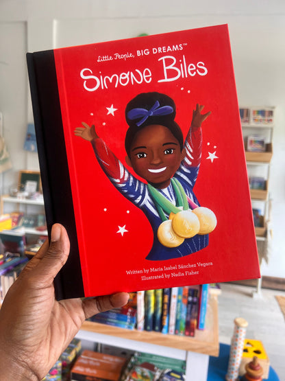 Simone Biles (Little People, Big Dreams #103) | Maria Isabel Sanchez Vegara (Author) + Nadia Fisher (Illustrator)