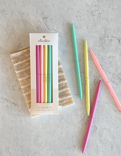 Pastel Brights Slim Pens | idlewild co.