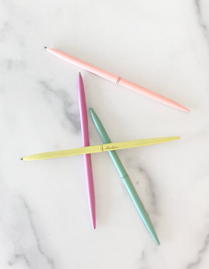 Pastel Brights Slim Pens | idlewild co.