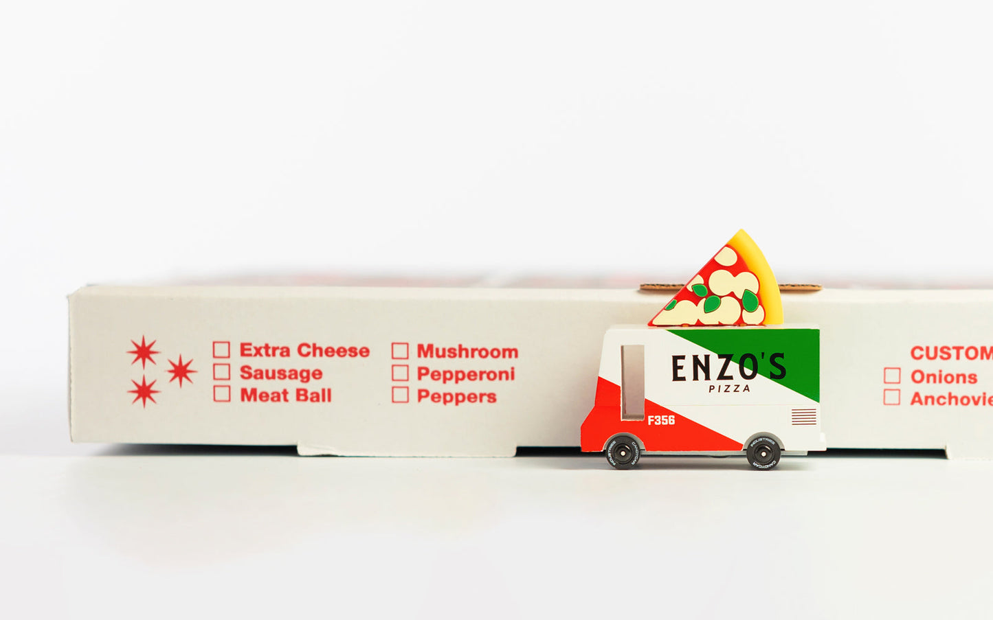 Enzo's Pizza Van | Candylab Toys