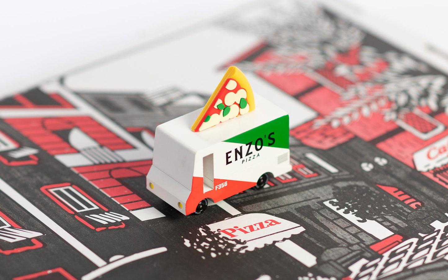 Enzo's Pizza Van | Candylab Toys