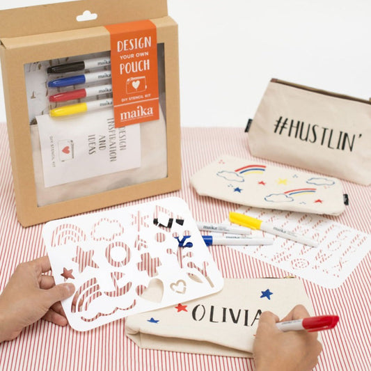 Stencil-A-Pouch Kit