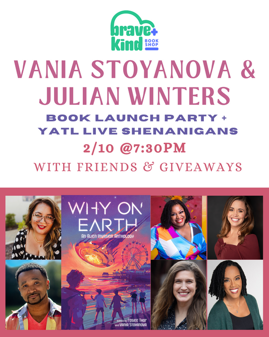 BOOK LAUNCH | Why On Earth with Vania Stoyanova, Julian Winters & Friends | Feb 10th