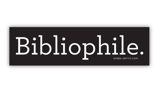 Bibliophile Sticker