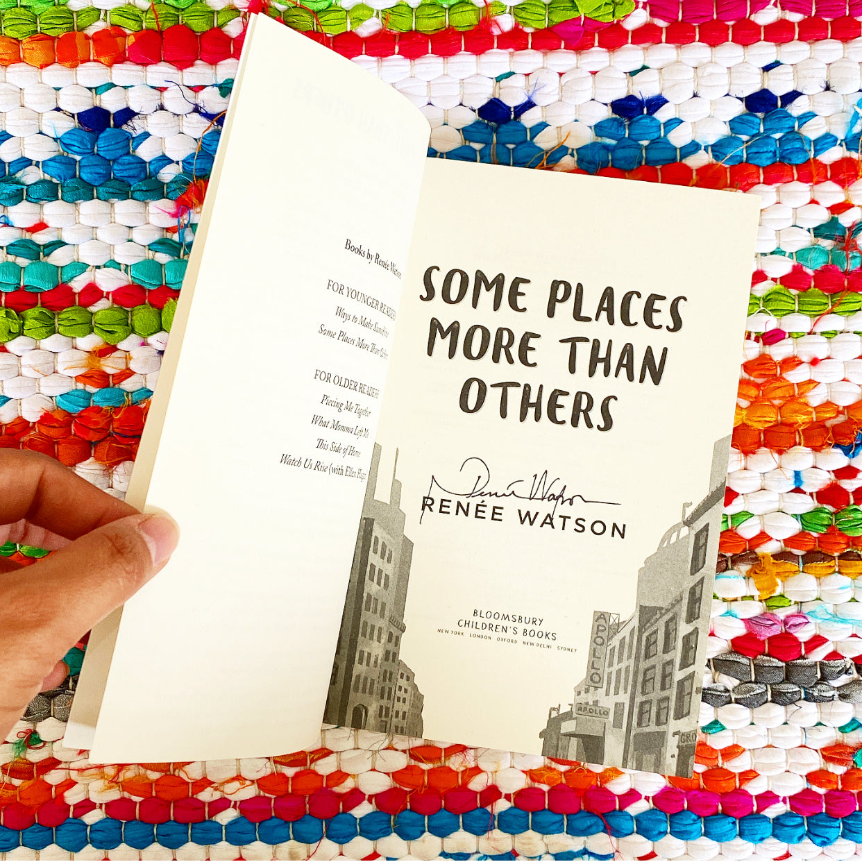 Some Places More Than Others [signed] | Renée Watson