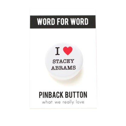 STACEY ABRAMS pinback buttons