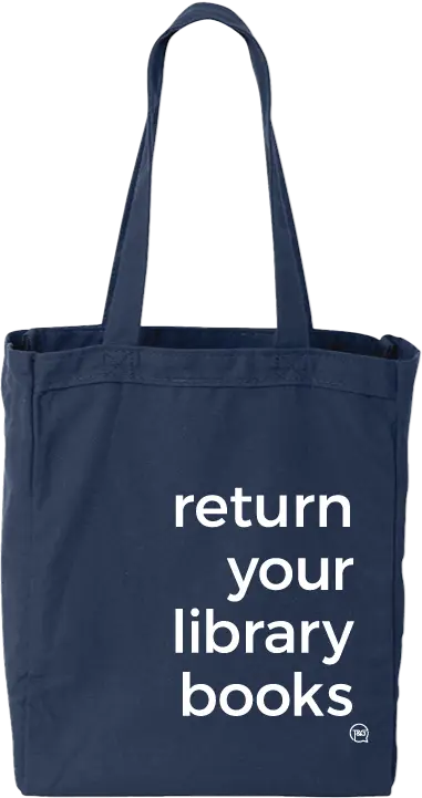 Library Books Tote Bag