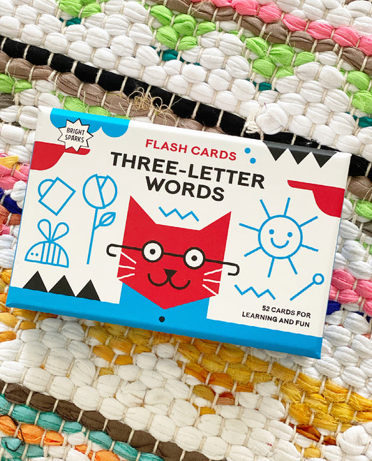 Bright Sparks Flash Cards - Three-Letter Words | Lipniewska Dominika