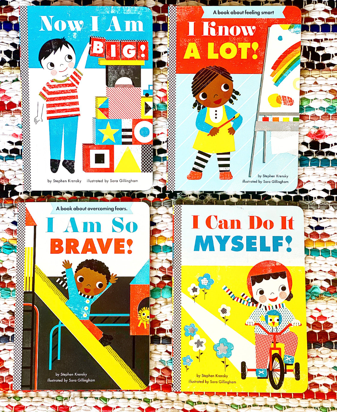 Set of 4 Retro "I Can" Books |  Stephen Krensky