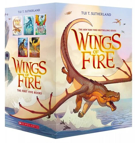 Wings of Fire Boxset, Books 1-5 (Wings of Fire) | Tui T. Sutherland