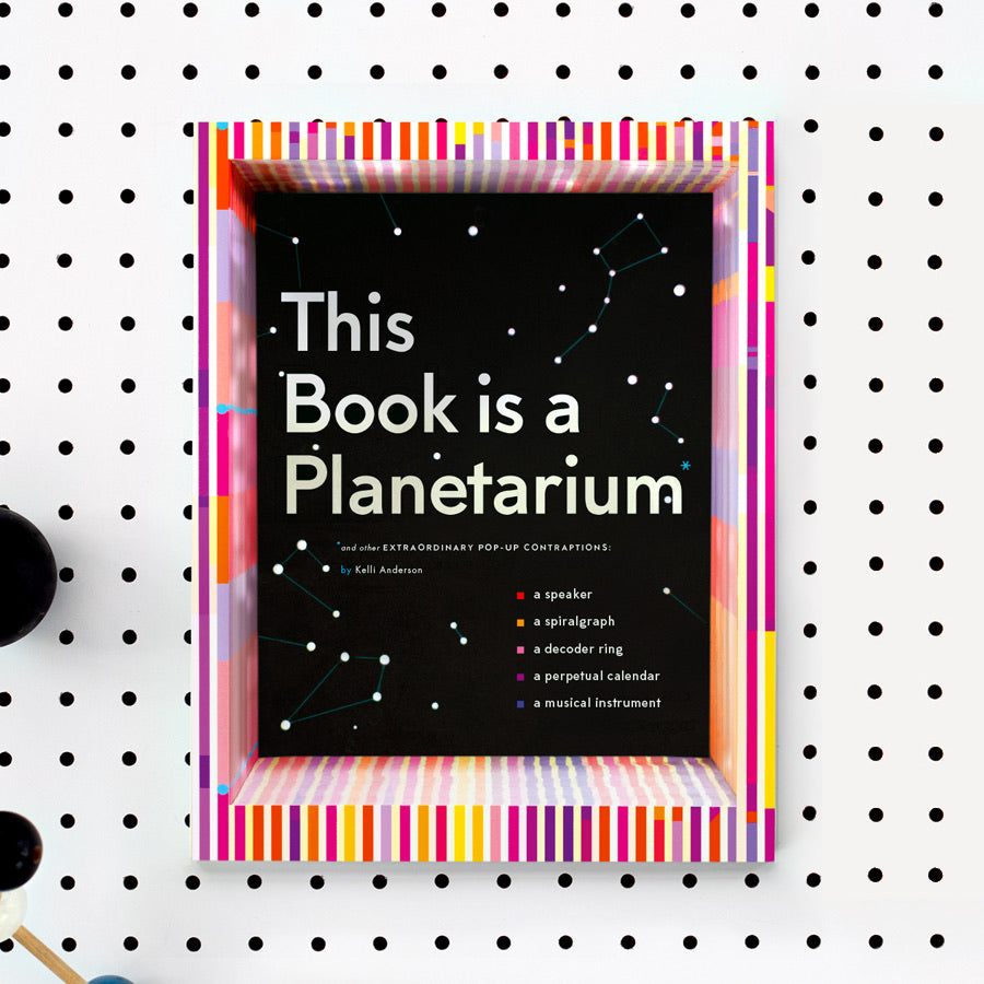 This Book Is a Planetarium: And Other Extraordinary Pop-Up Contraptions (Popup Book for Kids and Adults, Interactive Planetarium Book, Cool Books for Adults)