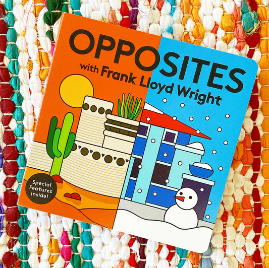 Opposites with Frank Lloyd Wright | Mudpuppy, Wright