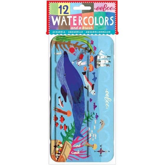 Watercolors Paint Set for Kids- Ocean