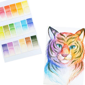 How to draw a RAINBOW / Watercolor Pencils 