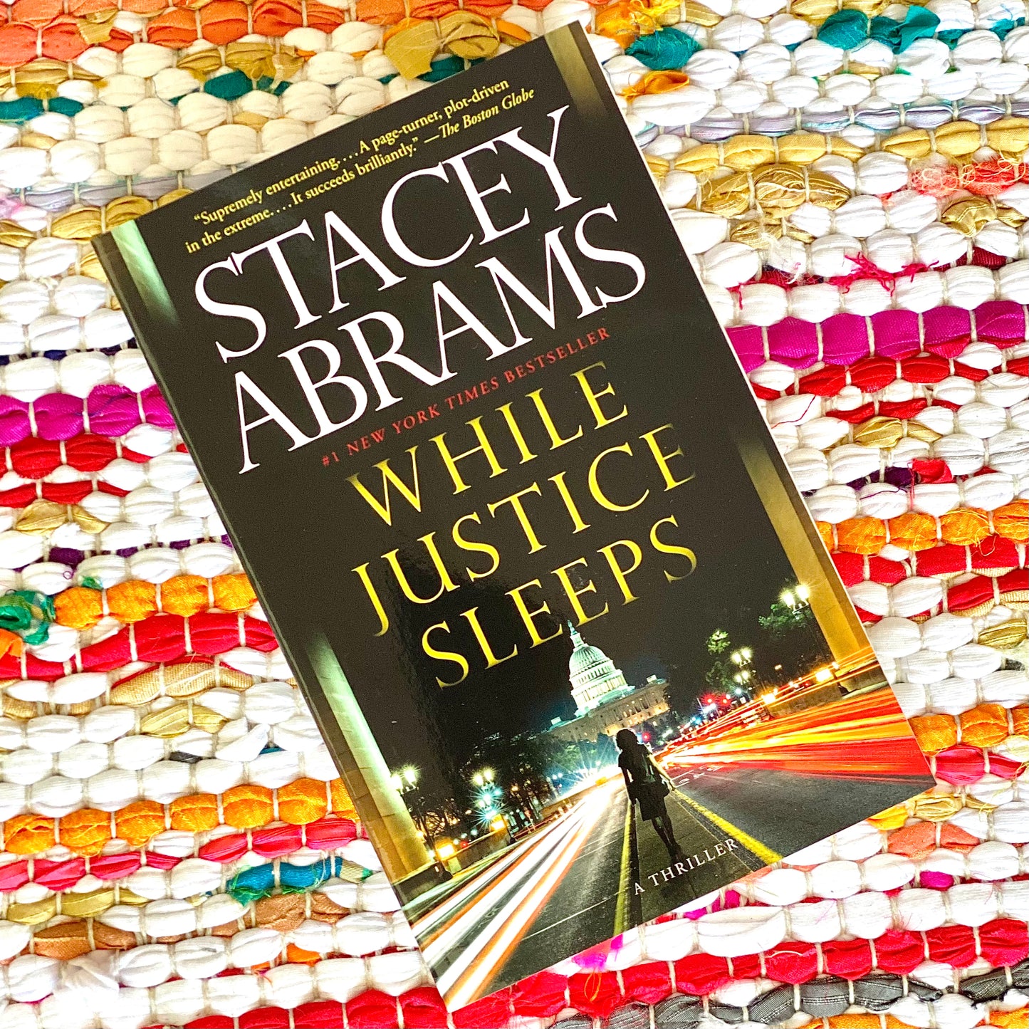 While Justice Sleeps [paperback] | Stacey Abrams