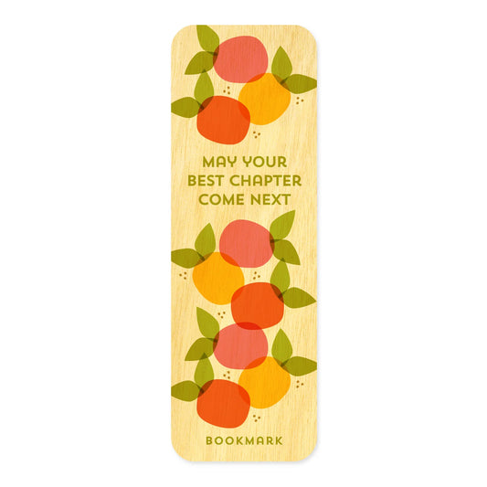 BEST CHAPTER FRUIT MINI BOOKMARK | Night Owl Paper Goods