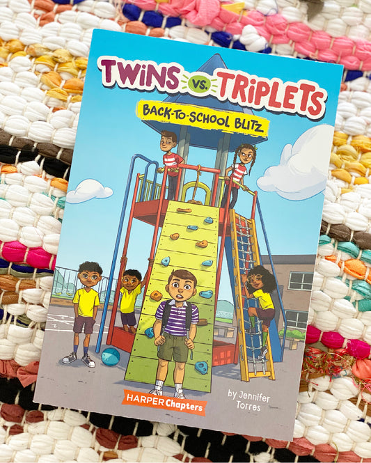 Twins vs. Triplets #1: Back-To-School Blitz | Jennifer Torres