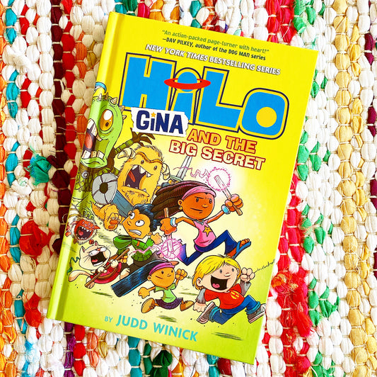 Hilo Book 8: Gina and the Big Secret: (A Graphic Novel) (Hilo #8) | Judd Winick