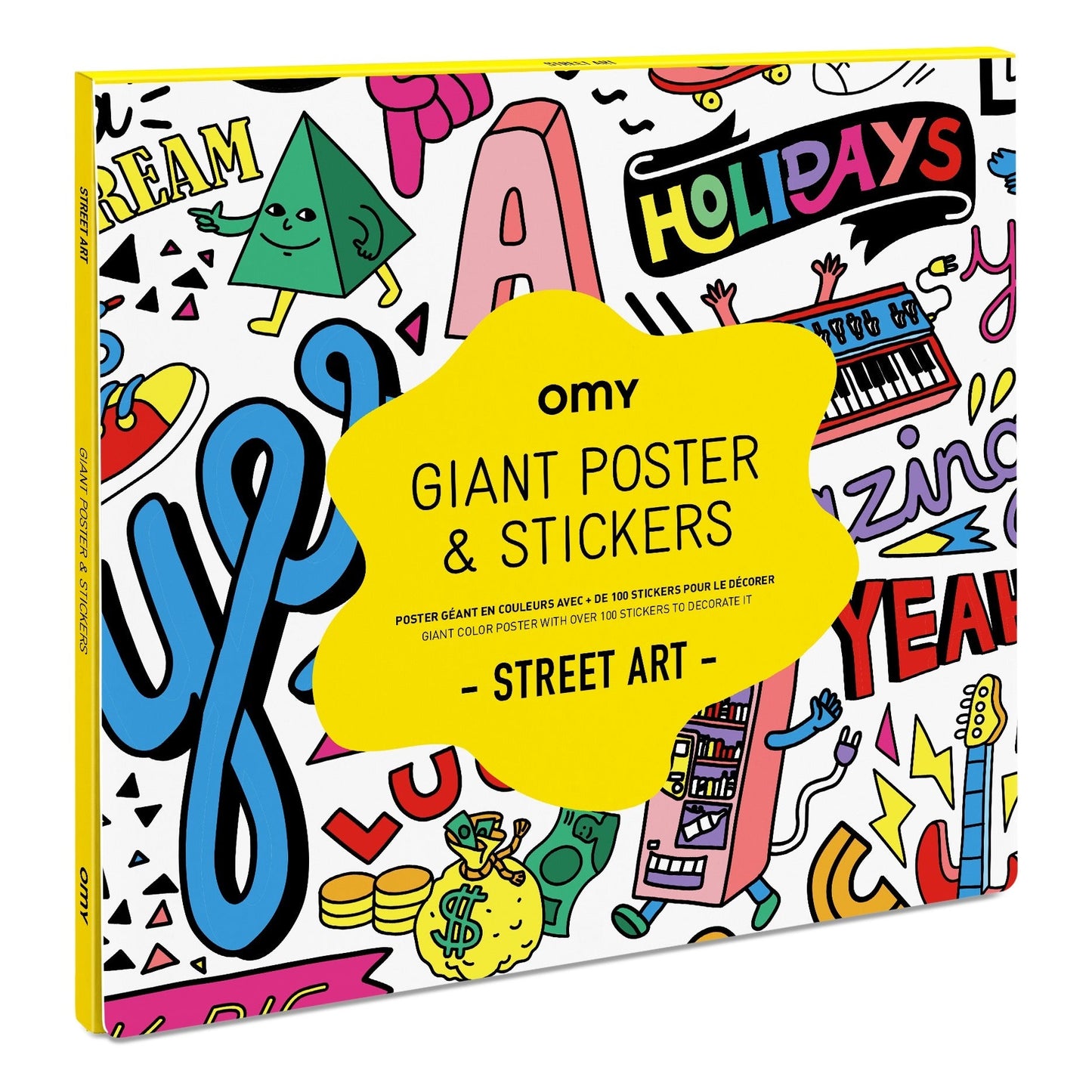 Street Art Giant Sticker Poster | OMY