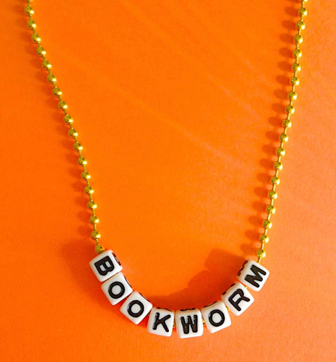 Bookworm Necklace