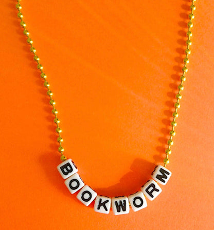 Bookworm Necklace