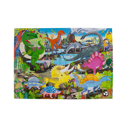 Dinosaur Land 20 Piece Puzzle | eeBoo