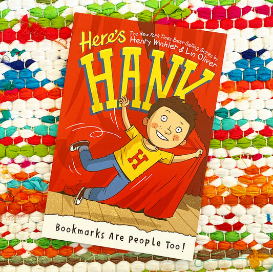 Bookmarks Are People Too! (Here's Hank #01) | Henry Winkler, Oliver, Garrett