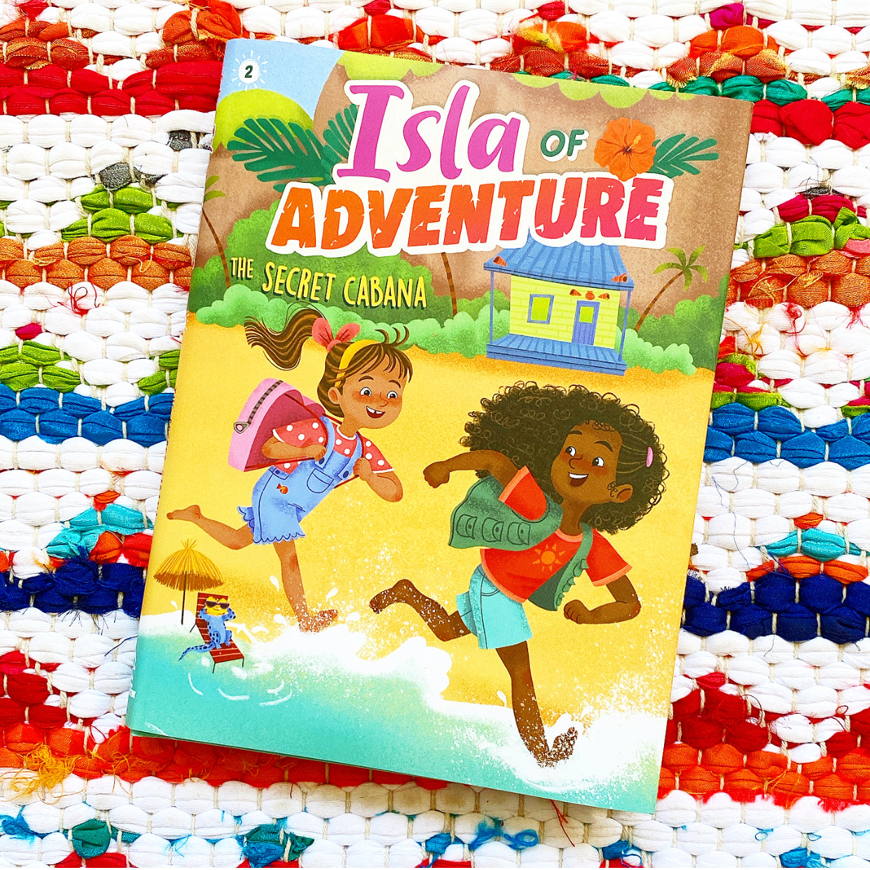 The Secret Cabana (Isla of Adventure #2) [hardcover] | Dela Costa + Ana Sebastián (Illustrator)